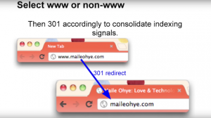 6 - select 301 or not